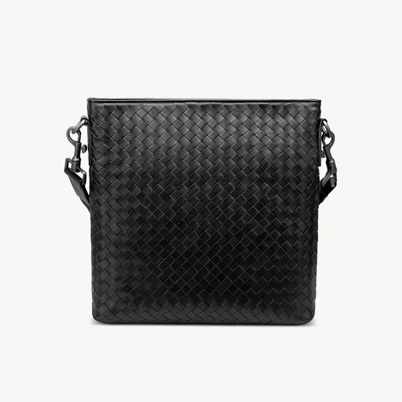 

Сумка на плечо YILINSA женская из воловьей кожи, модный саквояж кросс-боди ручной работы, вязаный чемоданчик из натуральной кожи, 2021