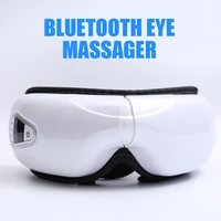 electric vibration eye massager smart air pressure heated goggles anti wrinkles health care tools bluetooth compatible eye relax