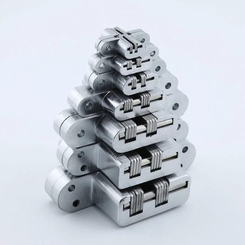 Нержавеющая сталь Встроенный Скрытый Крест Тяжелая Складная дверь скрытый