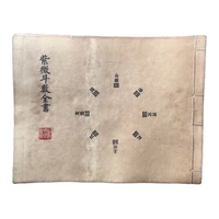 chinese line binding old books of eight diagrams