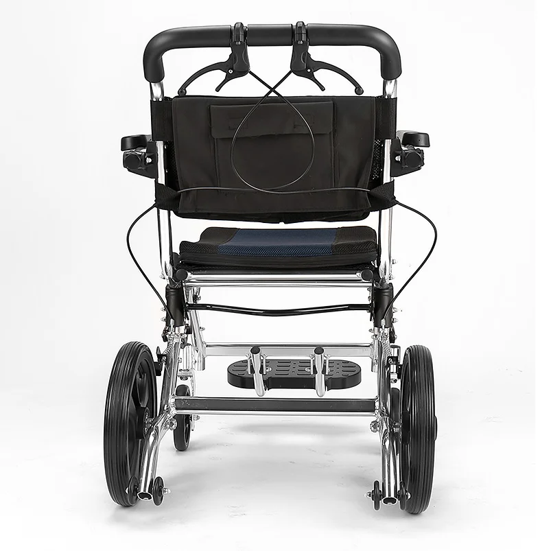 

Elderly wheelchair can be folded on the plane light portable travel small children elderly disabled people inflatable walking