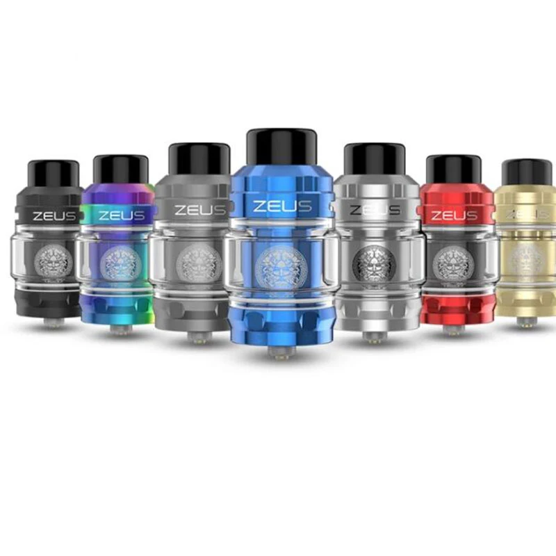 

NEW Zeus Sub Ohm RTA Rebuildable Tank Atomizer 3.5ml/5ml 810 Drip Tip Mesh Z1 Coil 0.4ohm/0.2ohm Top Filling VS ZEUS X RTA Tank