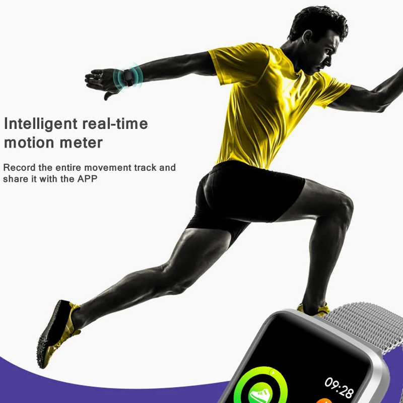 Умные часы с монитором артериального давления и кислорода Смарт IP67