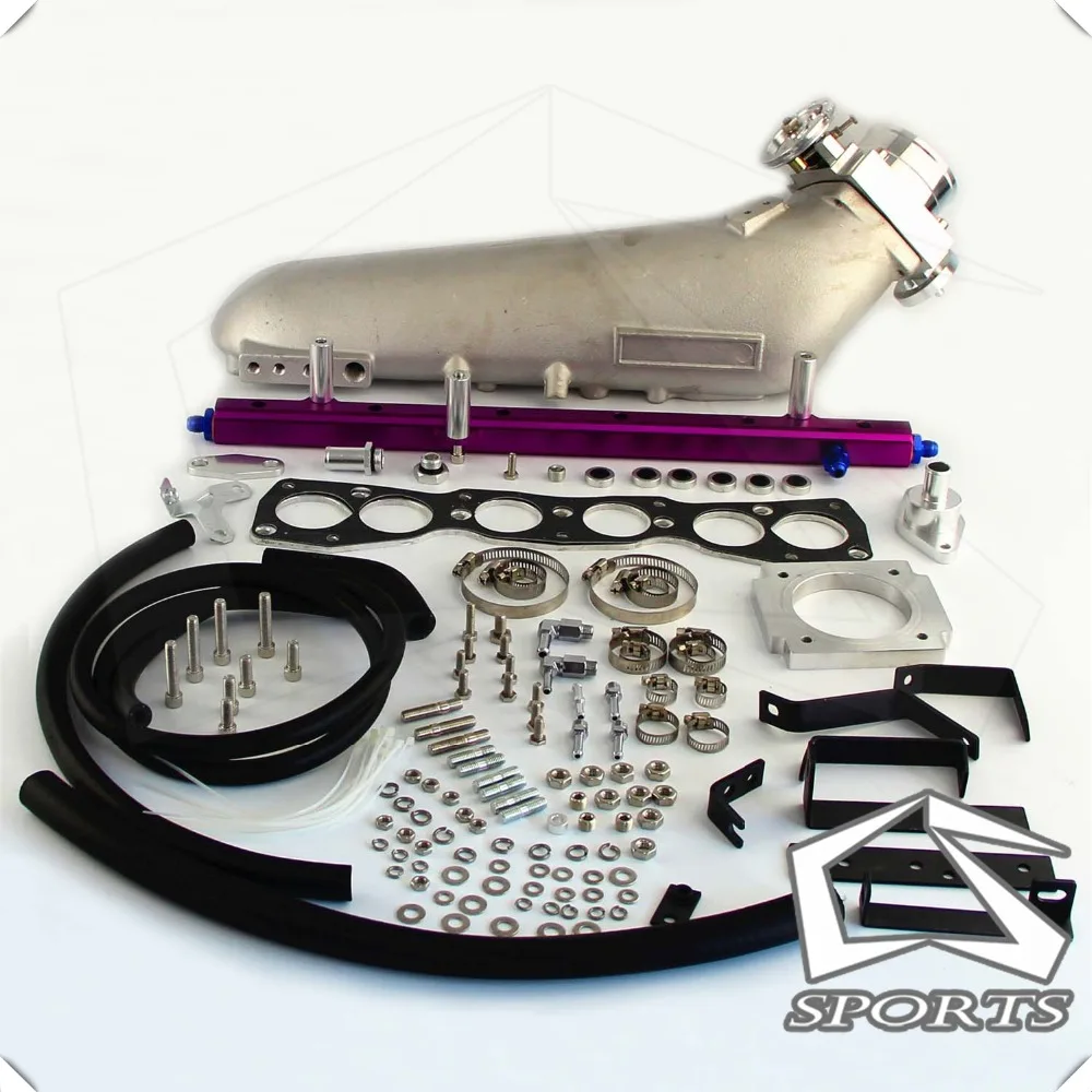 Впускной коллектор + Корпус дроссельной заслонки VQ35 топливная направляющая для T