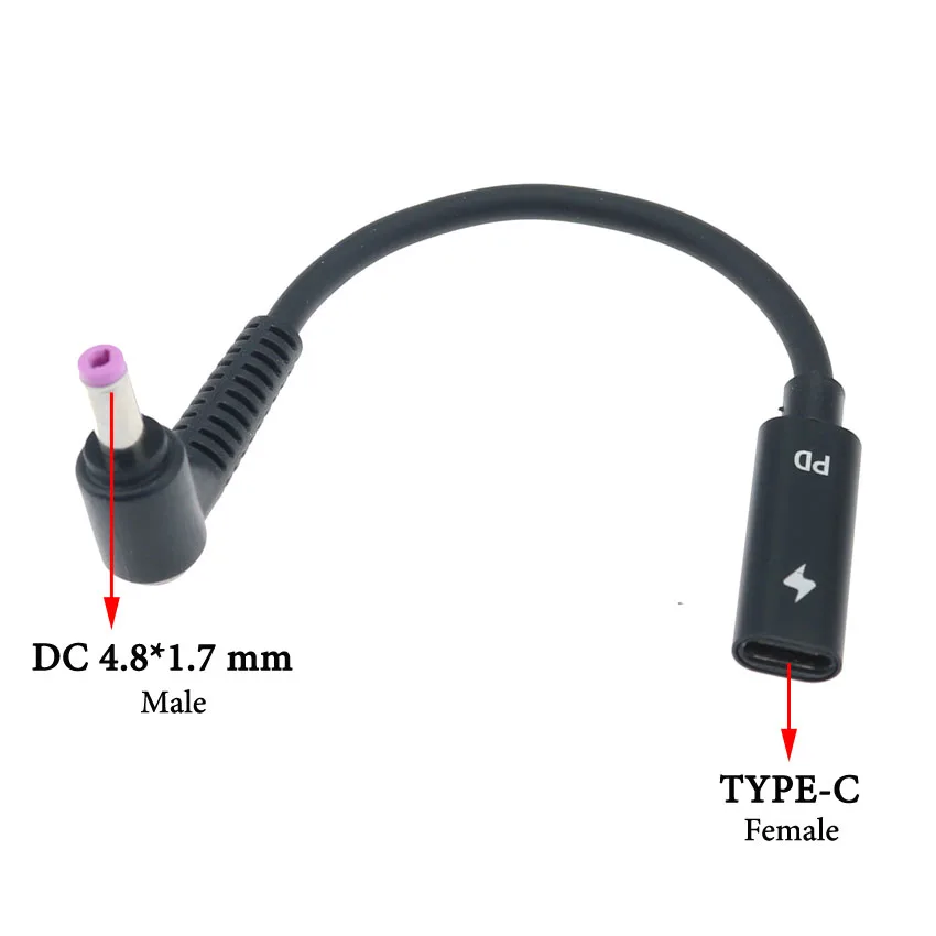 USB 3 1 type C мама к DC 7 9*5 0 4 0*1 35 5 5*2 2 8*1 мм папа PD зарядное устройство адаптер