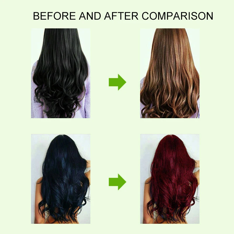 15 минут-90% травяной основе натуральный органический краситель для волос комплект