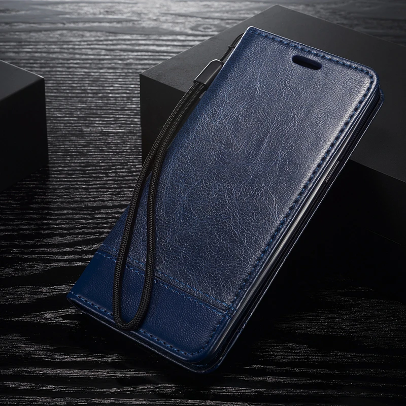 Кожаный чехол Crazy Horse с откидной крышкой Note 10, чехол-Кошелек из искусственной кожи для samsung S6 S7 S9 S8 S10 Plus A7 Note 9 10 Pro, Магнитная крышка