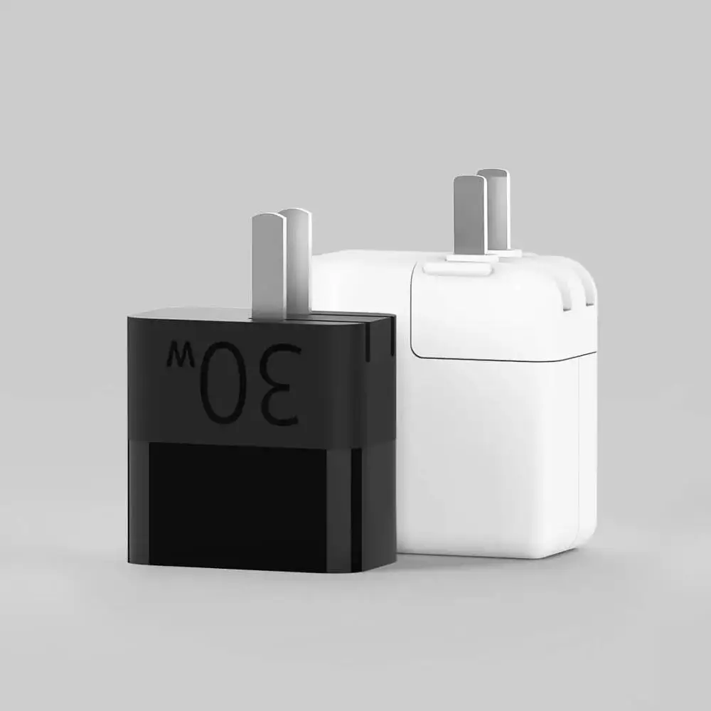 Удобное Зарядное устройство Xiaomi ZMI для путешествий 1A1C USB Тип C 30 Вт макс. порт а 27