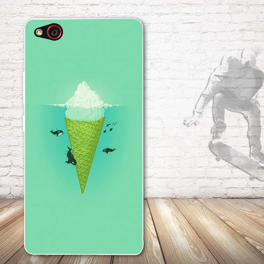 Чехол для Nubia Z9 Mini силиконовый ТПУ мягкий с рисунком Fundas ZTE чехол телефона |