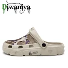 Мужские кроссовки из ЭВА, легкие сандалии, повседневная обувь, разноцветные, для пляжа, летняя обувь, клоги, размеры 40-45