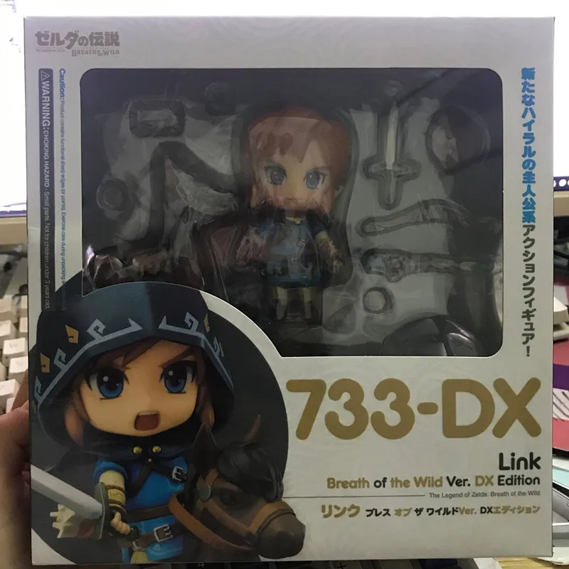 733-DX in box Фигурка Link 733-DX break диких версия DX ПВХ фигурка Коллекционная модель игрушки подарок кукла - Цвет: 733-DX in box