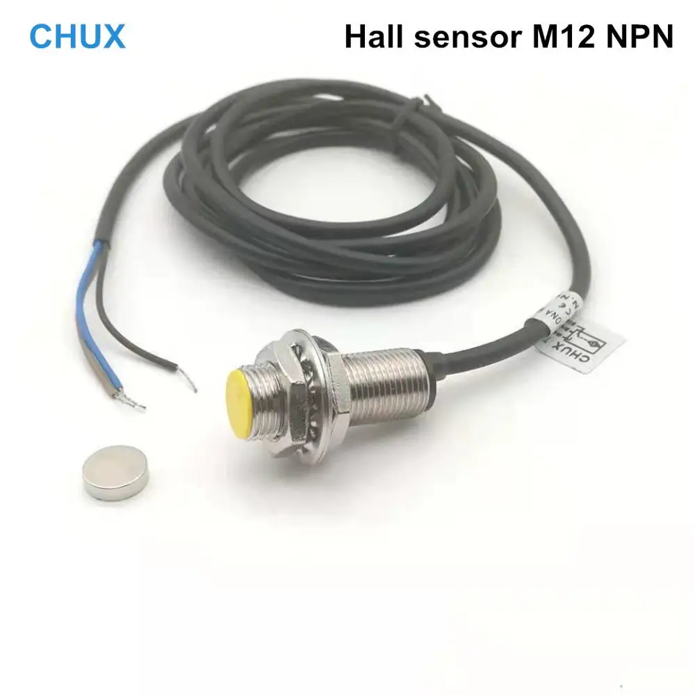 Датчик Холла Бесконтактный переключатель NPN M12 эффект NO/NC 3 провода нормально
