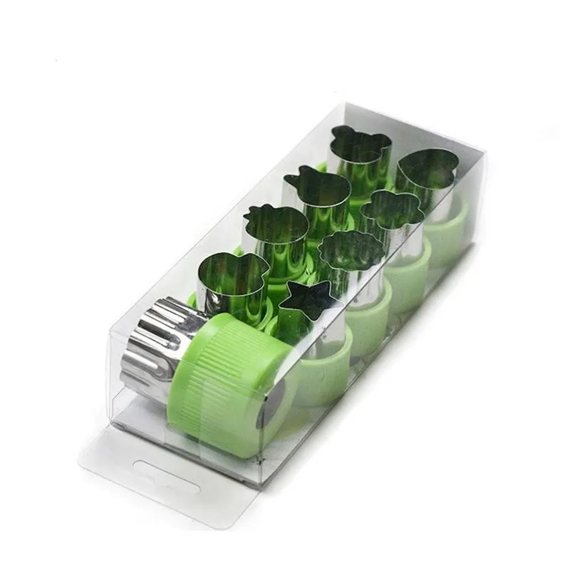 9 шт./компл. приспособление для еды милый формирователь прочный кухонный