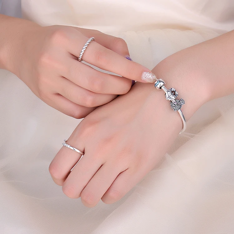 JewelryPalace 925 пробы серебро крыло ангела-хранителя сердце Мода шарма ювелирных изделий для мамочек и дочери Лидер продаж красивый подарок