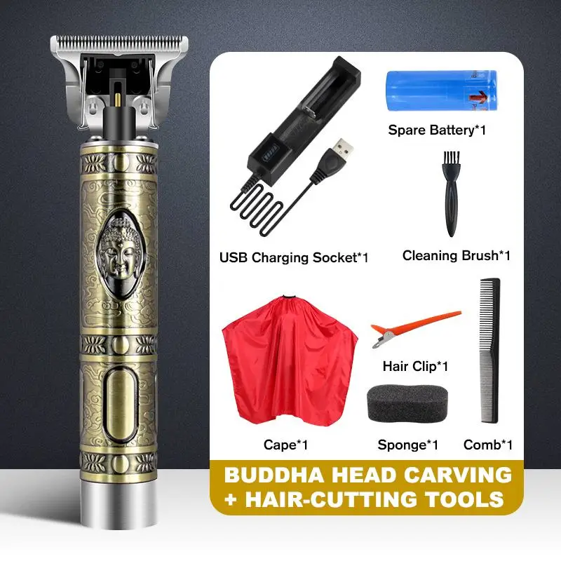 

NEW Rechargeable Hair Clipper Barber Gaircut Cutter Mower Cutting Machine Razor Trimmer Clippers Beard Trimmer Set