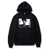 manga bungou stray dogs sweatshirt print male fashion casual hoody men women hip hop streetwear black hoodies spring man jacket