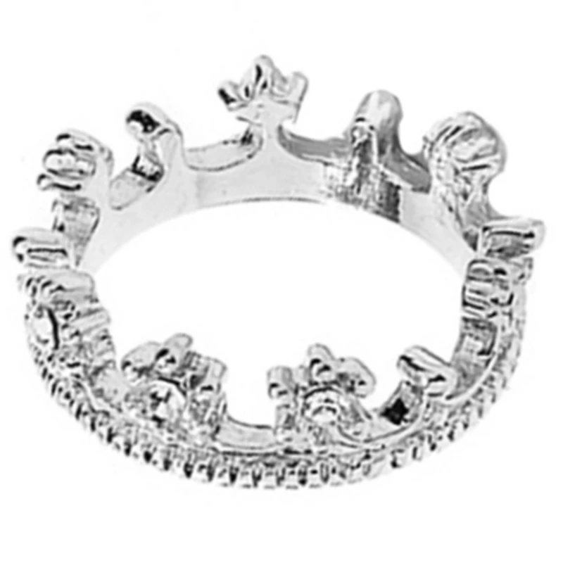 

Little Crown Ring Korean Style New Style Princess Ring Lady Ring Diamond Ring Best Jewelry for Women