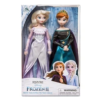 disney toys frozen 2 elsa and anna princess doll toys with accessories olfa sets girls collection dolls kids gifts with box
