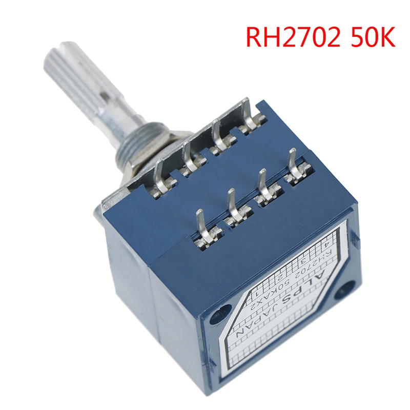 

Fever level ALPS resistance step type 27 type dual volume potentiometer RH2702-250KA index type Electronic equipment accessories