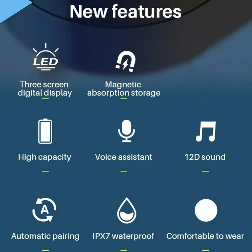 Спортивные сенсорные беспроводные наушники уличные мини-наушники-вкладыши для