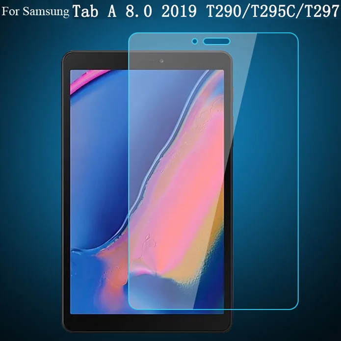 Для Samsung Galaxy Tab A 8 0 2019 Защитная пленка для экрана из закаленного стекла T290 T295 T297