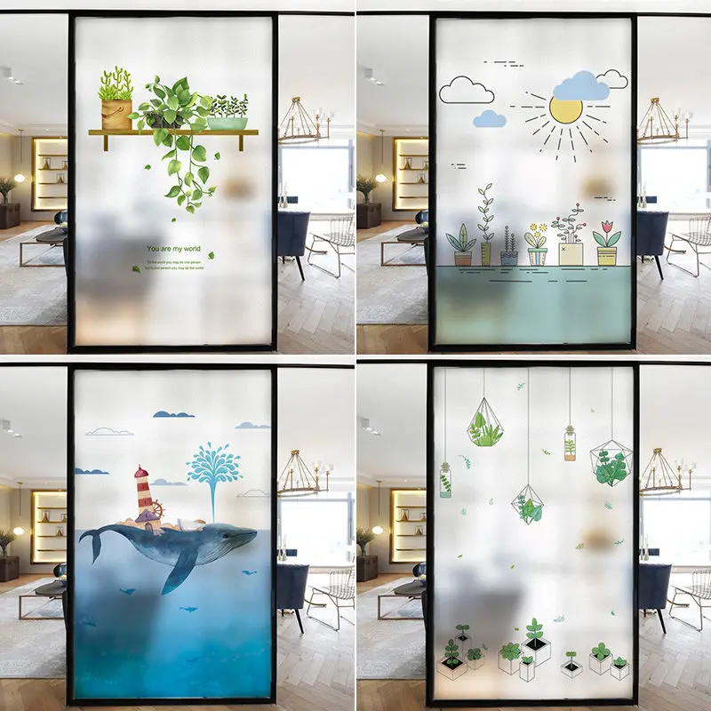 Балконная затеняющая оконная матовая наклейка на подоконник для спальни