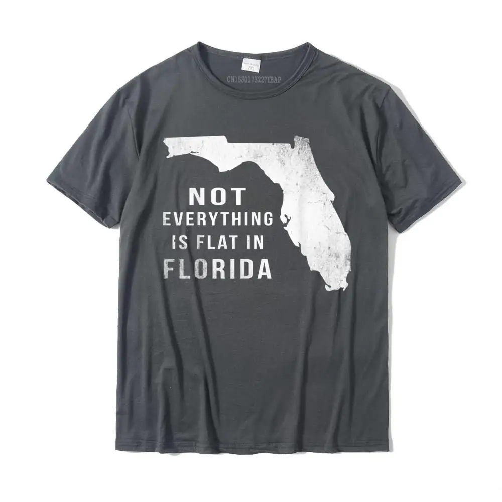 Забавная Футболка с принтом &quotне все это плоская&quot &quotФлорида&quot &quotобычные&quot