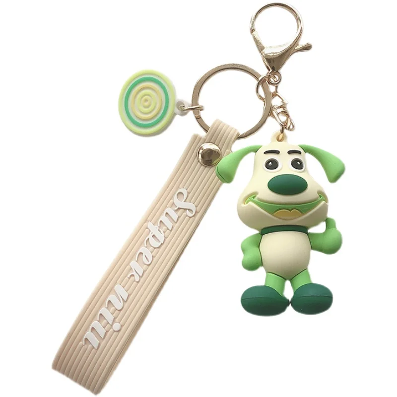 

Cartoon cute big mouth dog key chain girl bag pendant lovers car key chain doll pendant small gift