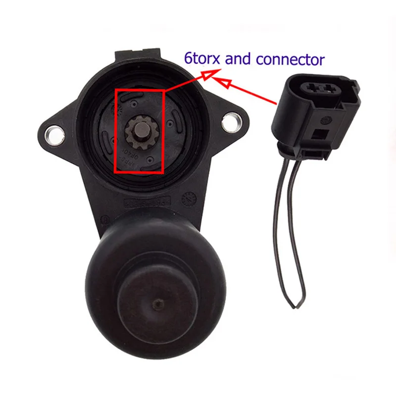 6/12 TORX 3C0998281 3C0998281A 3C0998281B 32330208 задний суппорт стояночный тормоз Серводвигатель для AUDI Q3 V W Passat B6 B7 CC Tiguan
