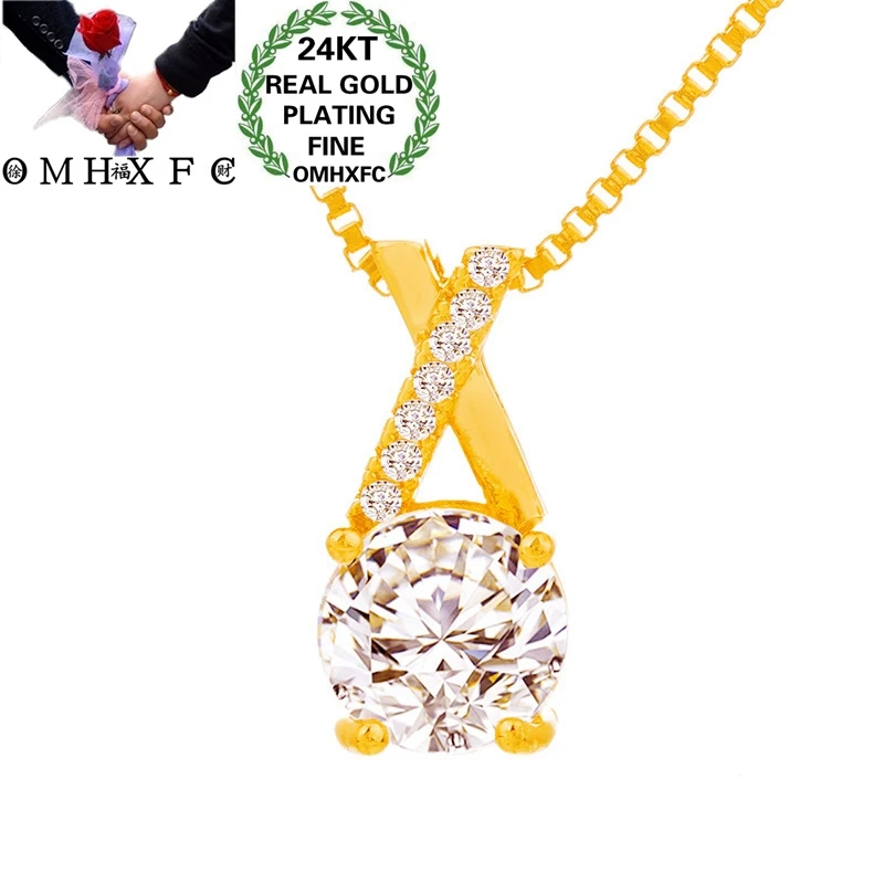 

OMHXFC оптовая продажа NL243 в европейском стиле модные ювелирные украшения для девушек и женщин вечерние подарок на день рождения и свадьбу Кру...