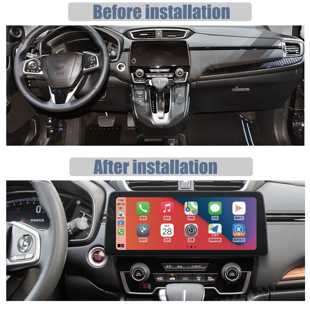 Автомагнитола 2 Din GPS-навигатор для Honda CRV CR-V 2017 Android DVD мультимедиа видео