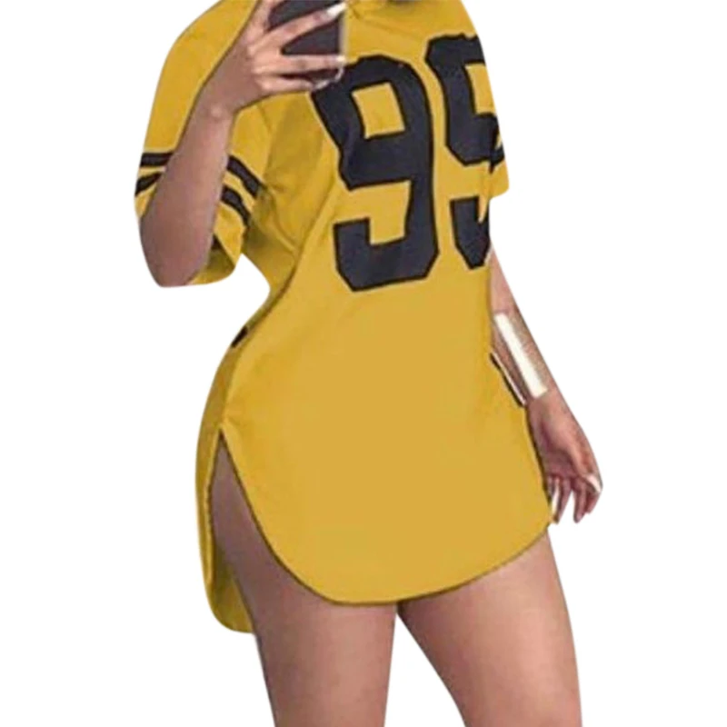 Футболка женская с длинным рукавом пикантный топ принтом цифр Спортивная