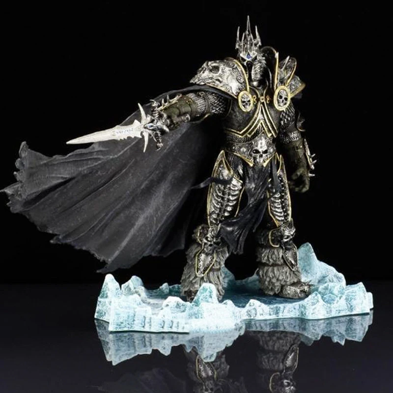 Горячая WOW DC7 осень король лича Артас фигурка модель игрушки 21 см KA0447