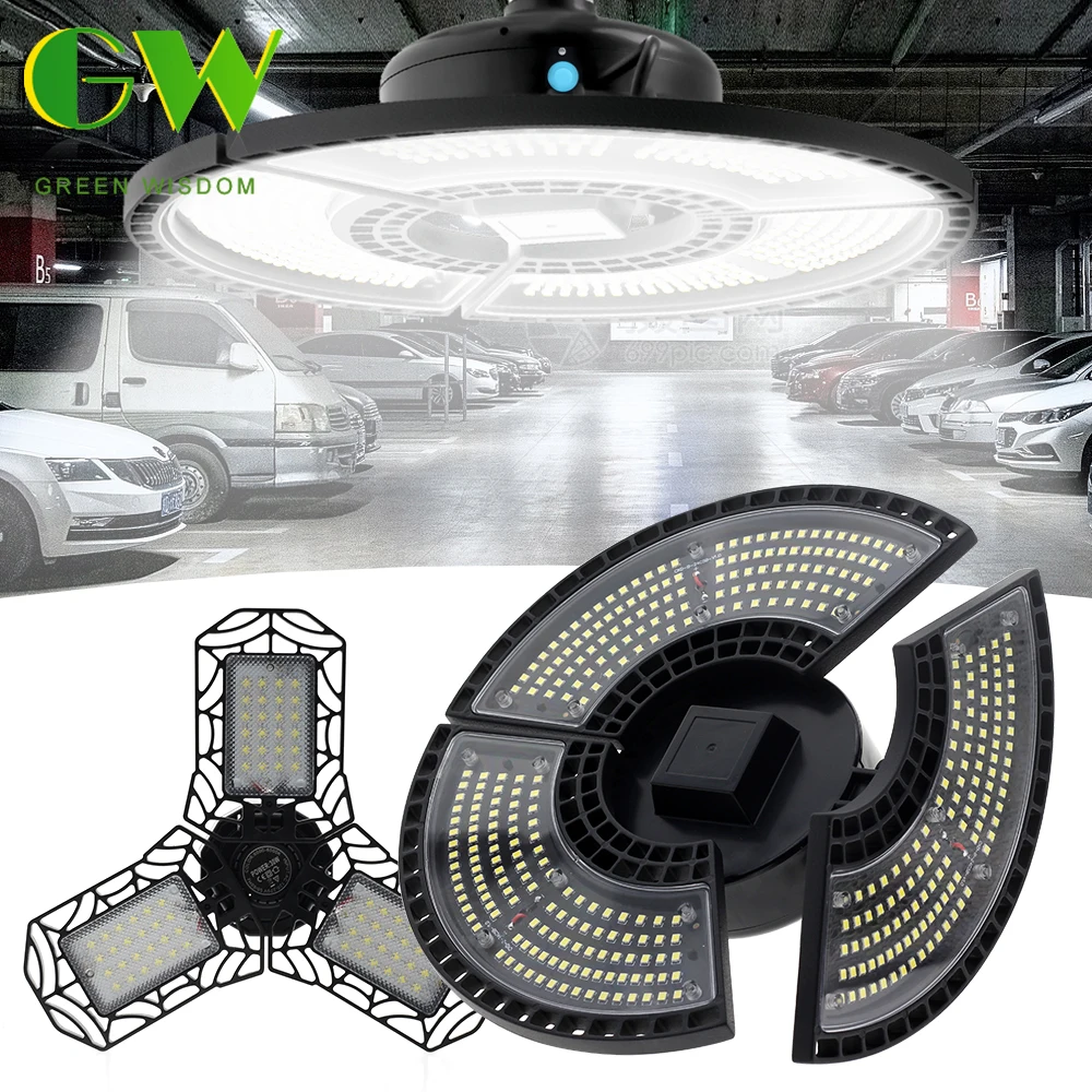 Супер яркий светодиодный промышленный светильник ing гараж AC85 265V E27 60 Вт