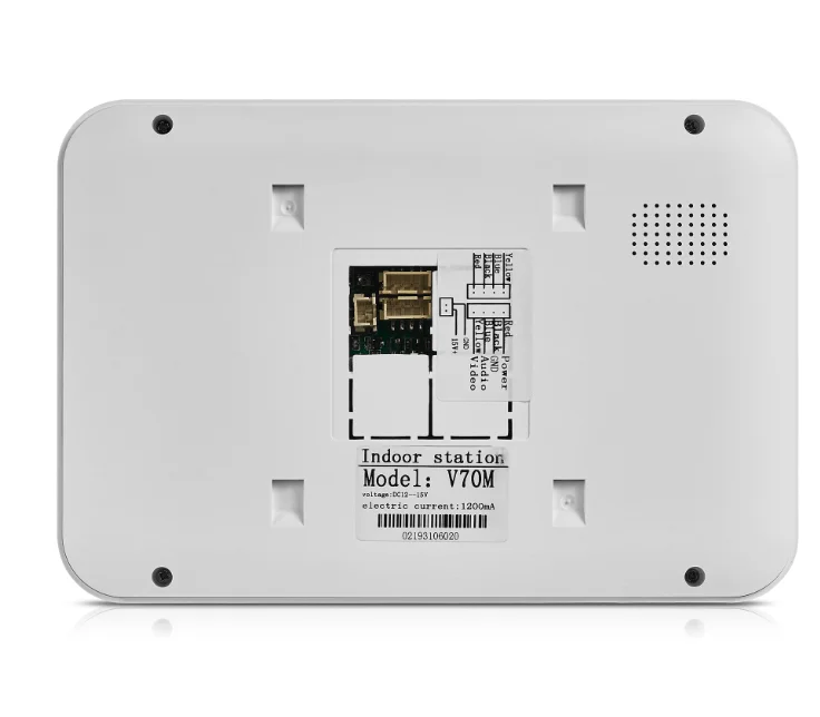 Видеодомофон SmartYIBA 7 дюймовый TFT дверной звонок 1 камера 2 белых монитора функция