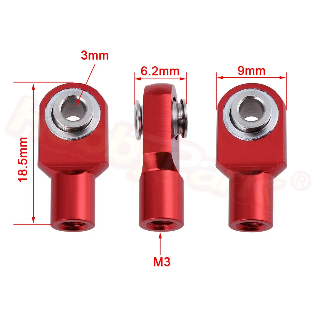 4 шт rc короткие концы штанги с п