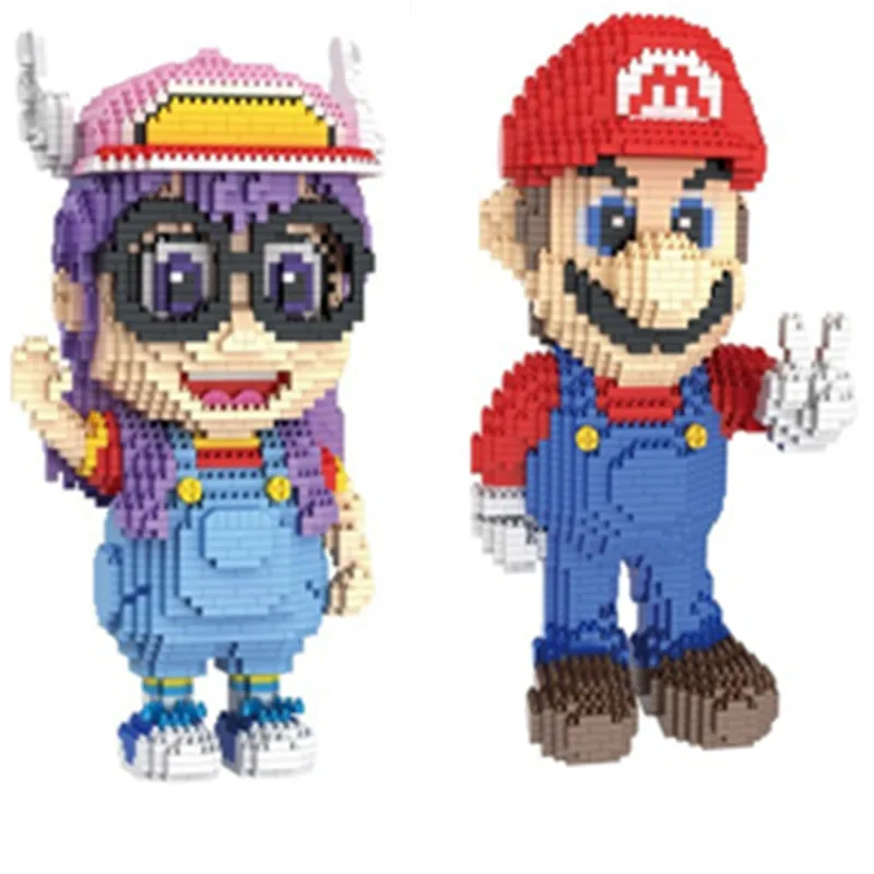 2380 + шт мультфильм аниме игровой модели Эйрела 26 см супер marioed строительный блок