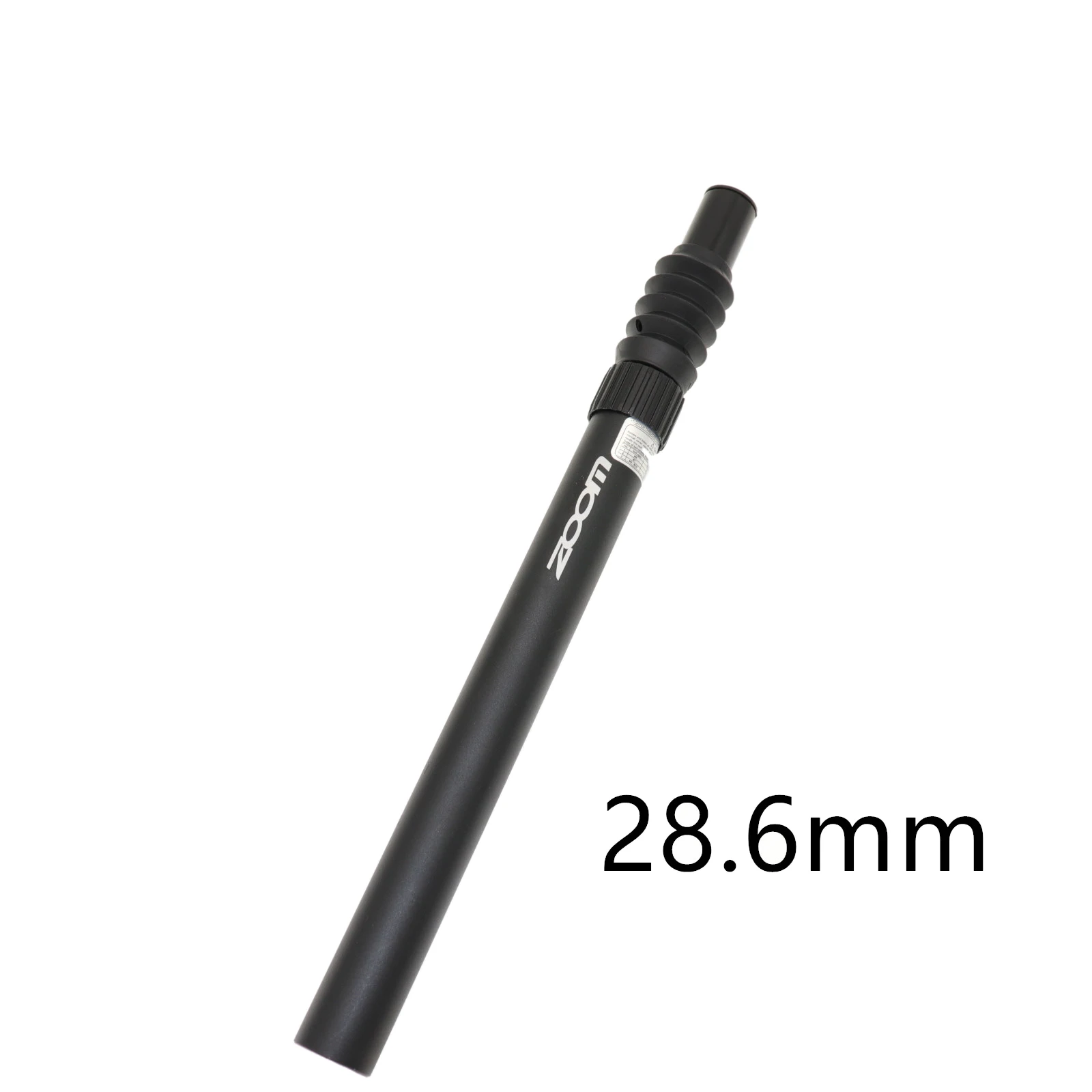 28.6MM black Зум шок Absober Подседельный штырь для Безголовый 25,4 27,2 28,6 30,9 31,6 350 мм демпфирования MTB дорожный велосипед на подседельную трубу рамы без головы подседельный штырь - Цвет: 28.6MM black