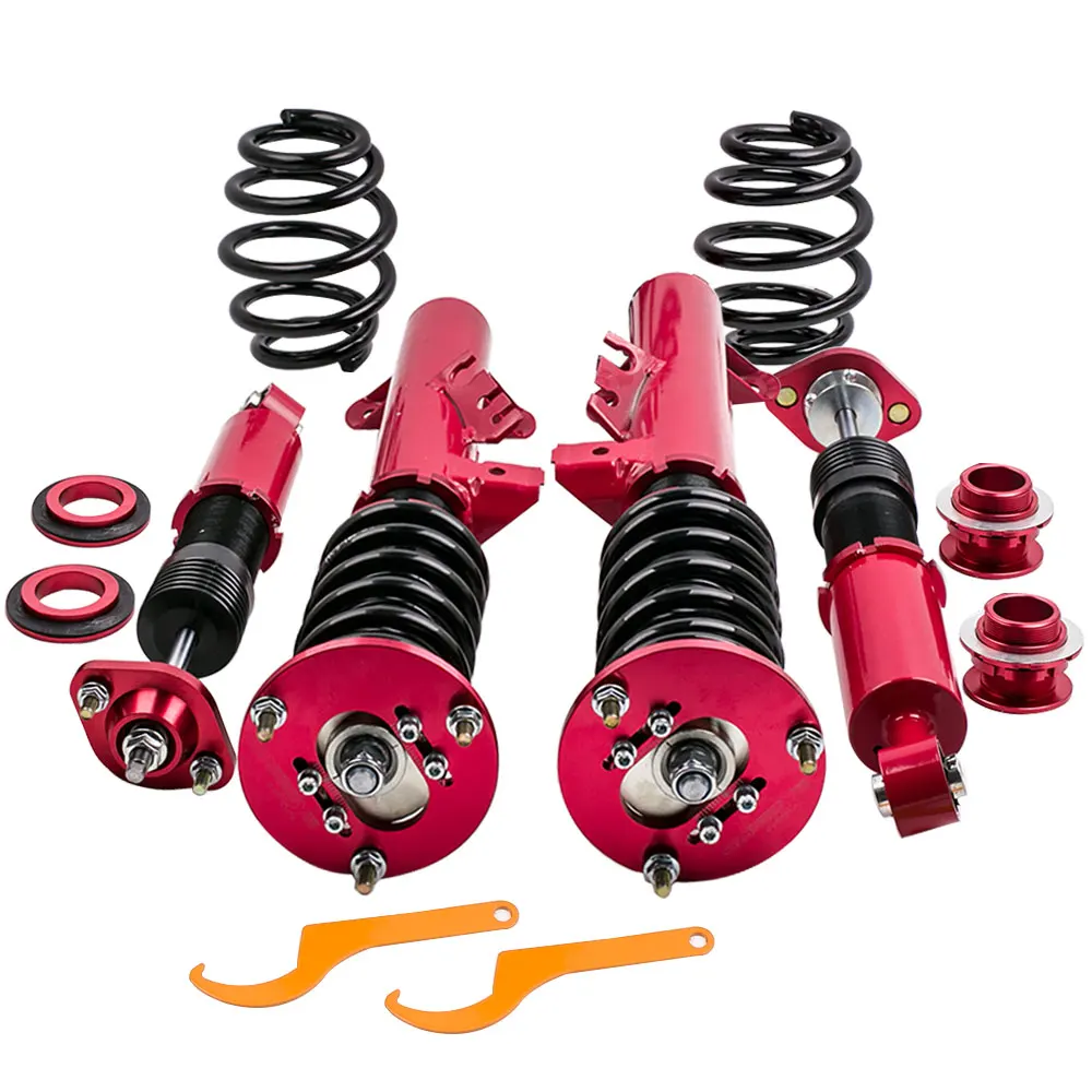 Coilover амортизатор стойки для BMW E36 3 серии седан купе Кабриолет красный 316is 318i 1991 1998