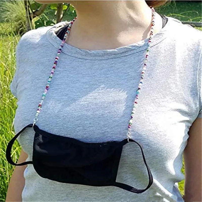 Яркие природные цвета цепи 3 шт. женщины ожерелье цепочка для солнцезащитных