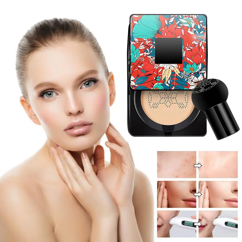 

Air Cushion BB Cream Mushroom Head Brightening Concealer Cushion Brighten Skin Tone Beauty Foundation Cream