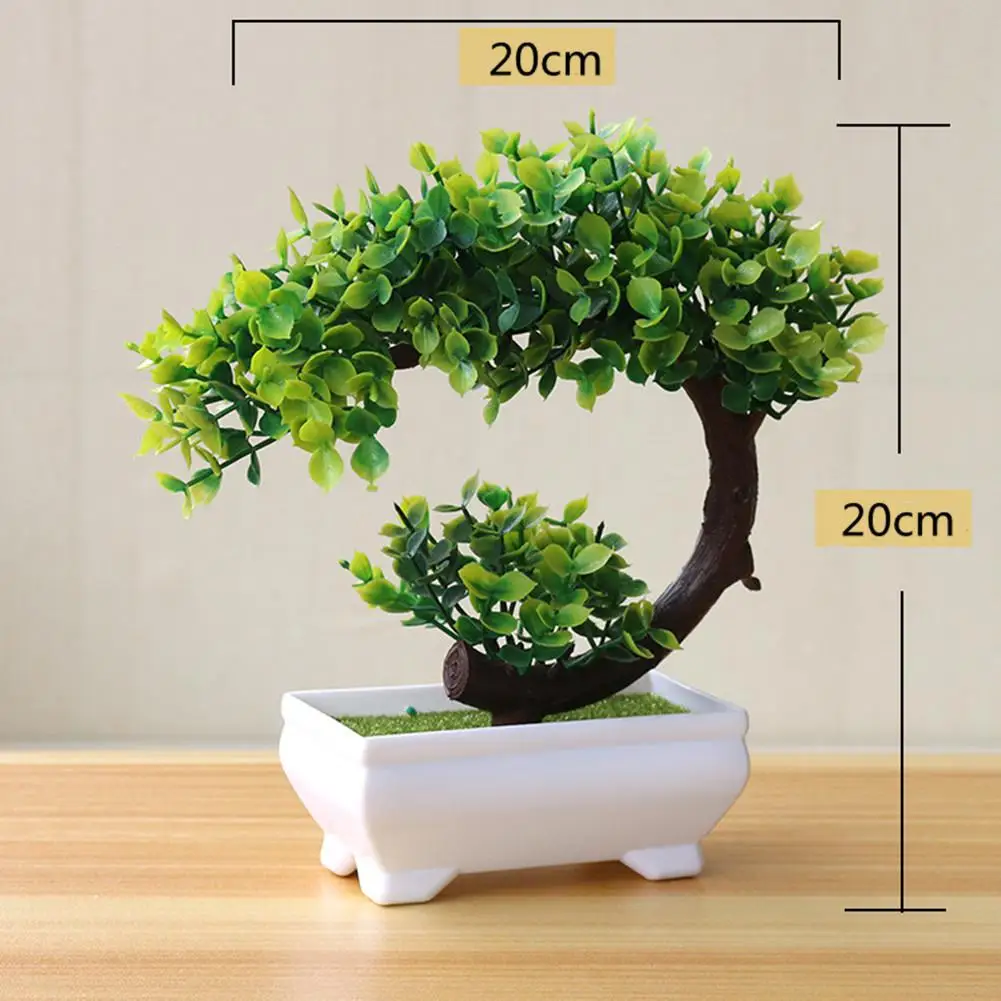 No flowers Искусственные растения бонсай с формой искусственных роз для домашнего офиса обеденный стол украшения вечерние украшения - Цвет: No flowers