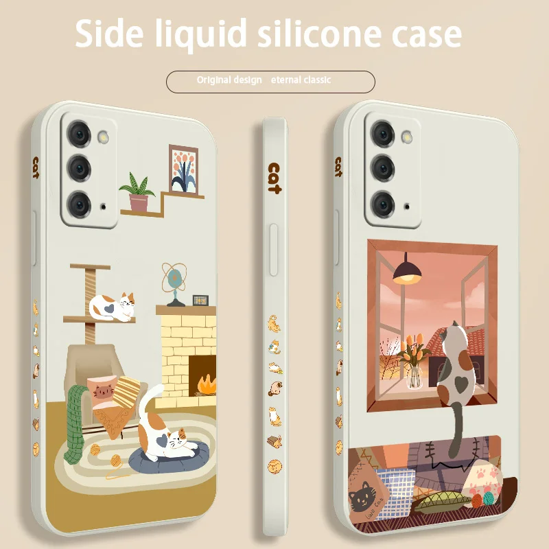 Prety Animal Phone Case For Samsung Galaxy S22 S21 S20 FE S10 Note 20 10 Ultra Plus A72 A52 A32 A71 A51 A31 A21S 4G 5G Cover