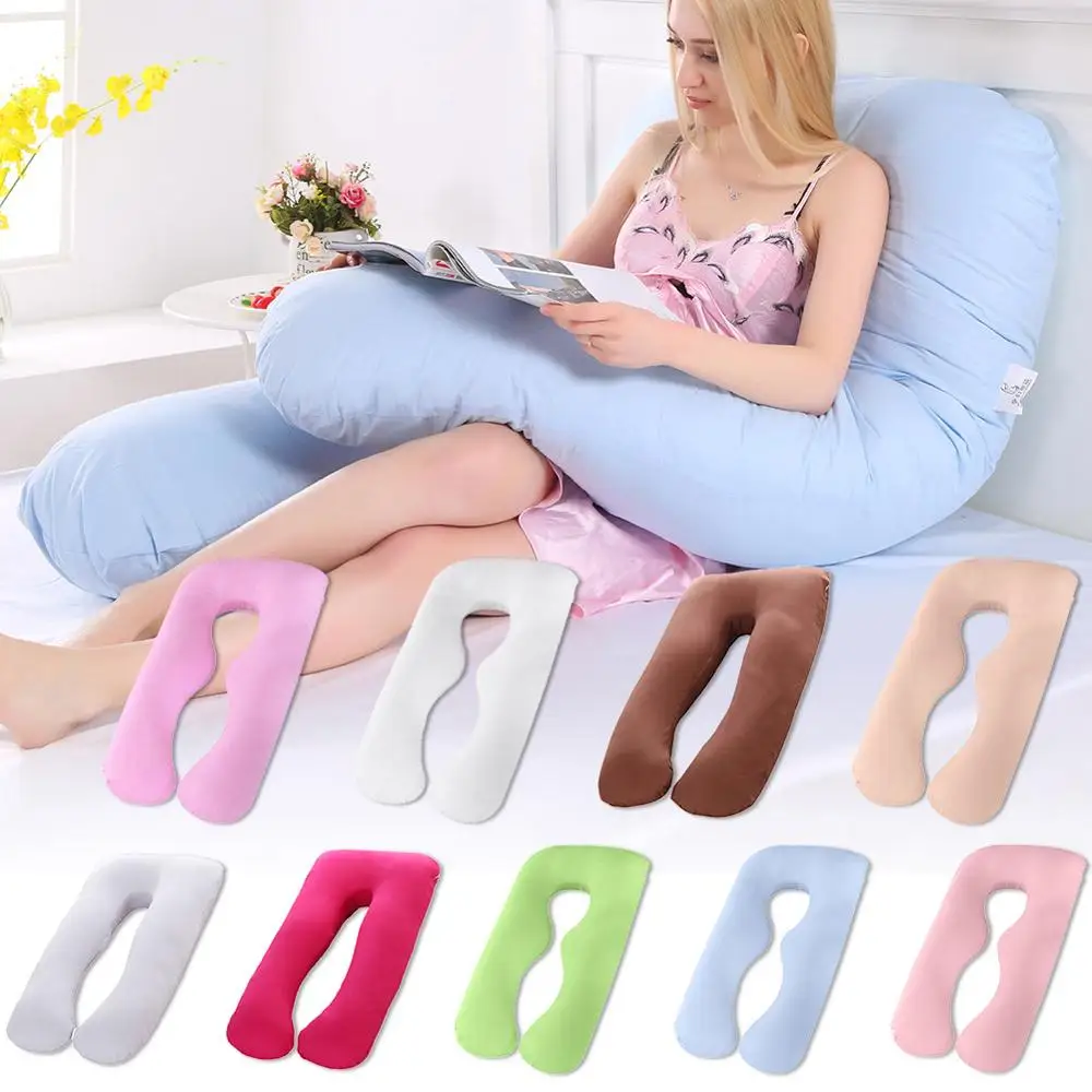 

Pregnant Pillowcase Side Sleeper Pregnancy Women Bedding Full Body U-Shape Cushion Cover Long Sleeping Multifunctional Maternity