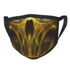 Маска скорпиона Mortal Kombat, Регулируемая Маска Sub Zero MKX Liu Kang для видеоигр, защитная маска для лица унисекс, респиратор Приглушает звук рта