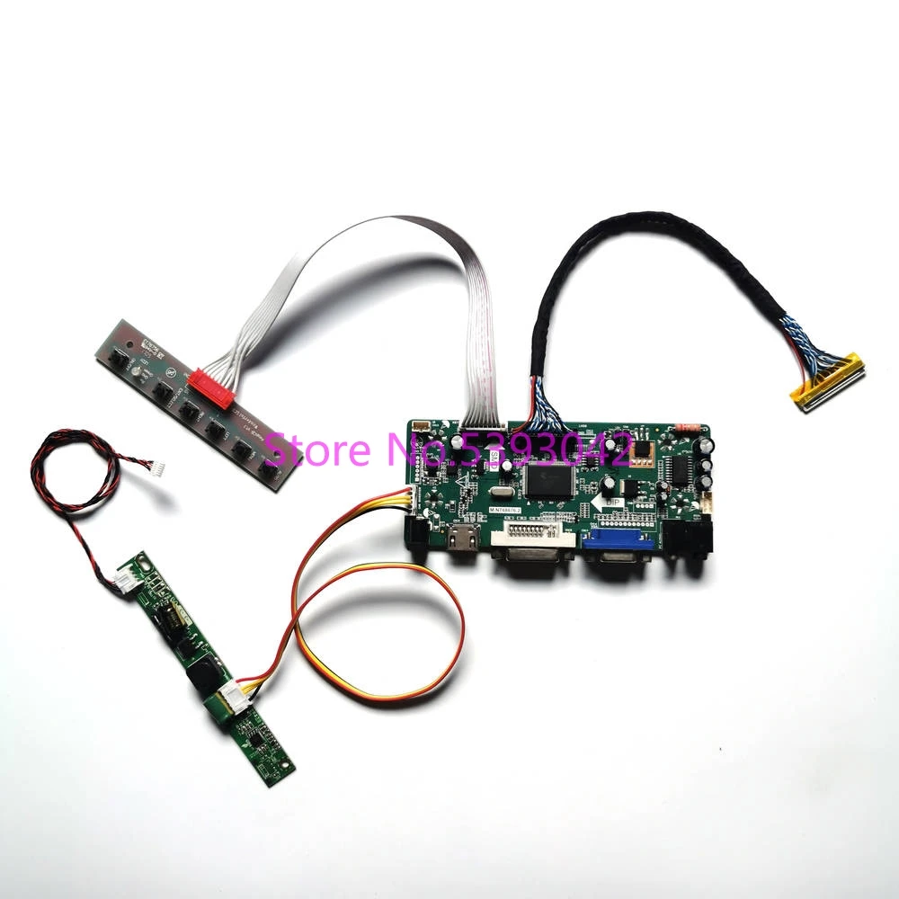 Комплект платы контроллера дисплея LM215WF3 (SL)(A1)/(SL)(C1) DVI VGA 30pin инвертор LVDS LCD экран