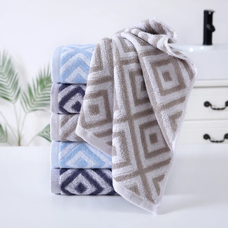 34x74 см 100% хлопковые полотенца для лица мягкое Впитывающее высококачественное