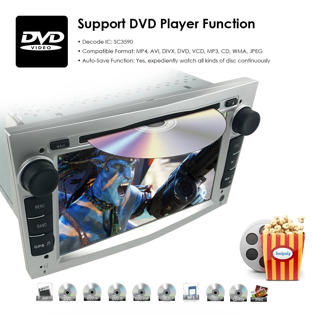 Ips DSP Авторадио 2GB Android9.0 2 DIN Автомобильный gps для opel Vauxhall Astra H G J Vectra Antara Zafira Corsa Vivaro