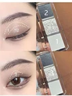 3 цвета, классные оттенки, палитра теней, черная Палетка Smokey, матовые блестящие тени для век, зеркальные тени для век, Косметика для макияжа глаз