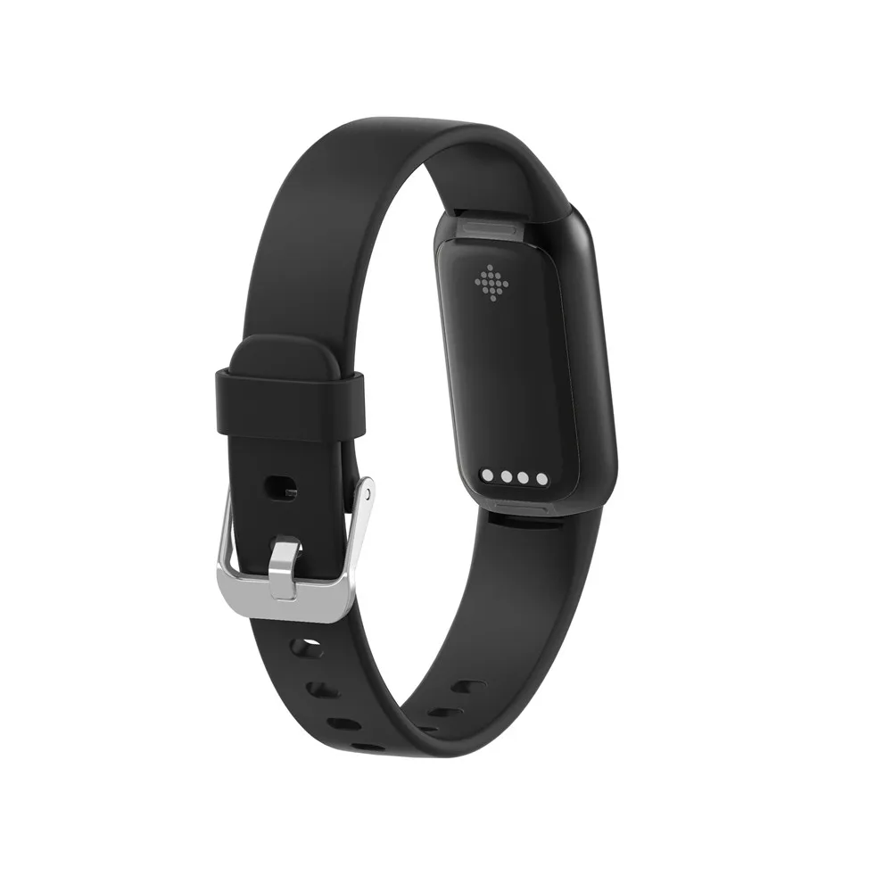 Мягкий силиконовый ремешок для Fitbit Luxe Для женщин мужские спортивные часы браслет
